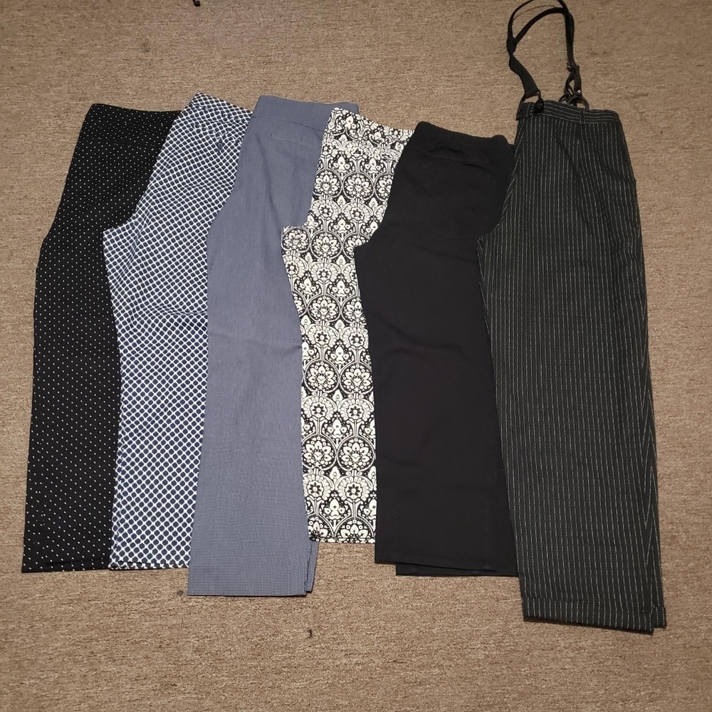 Multiple pairs of dressy pants